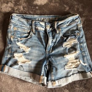 American Eagle jean shorts